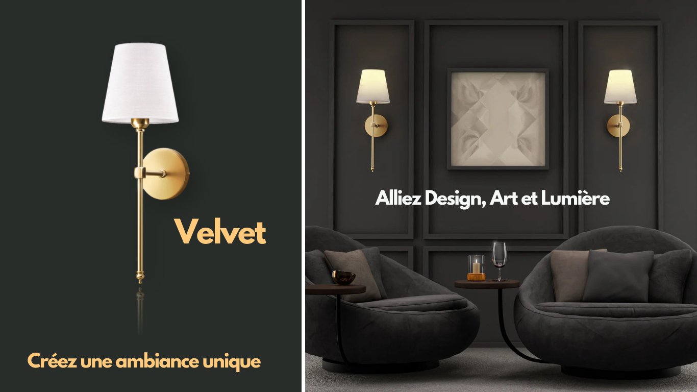 Velvet® Lampe murale moderne sans fil - Keejoa